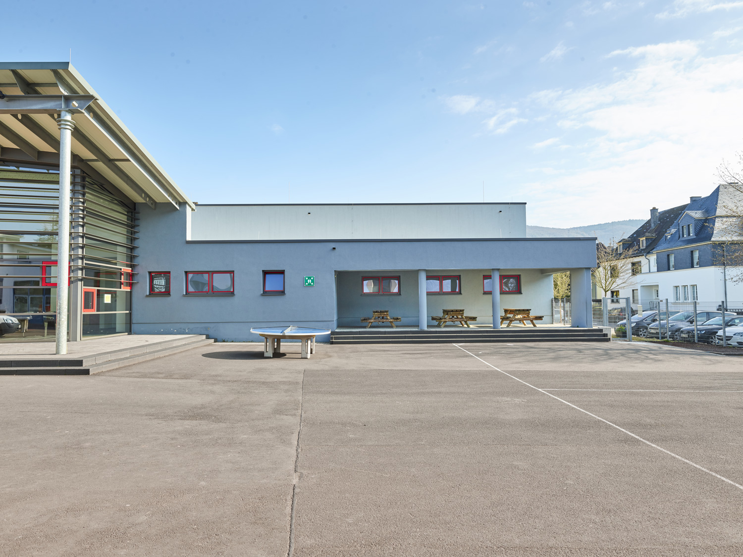 Grundschule Kues Pausenhof